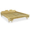 Aki Kagu -  Bed Frame Bamboo 160x200 cm